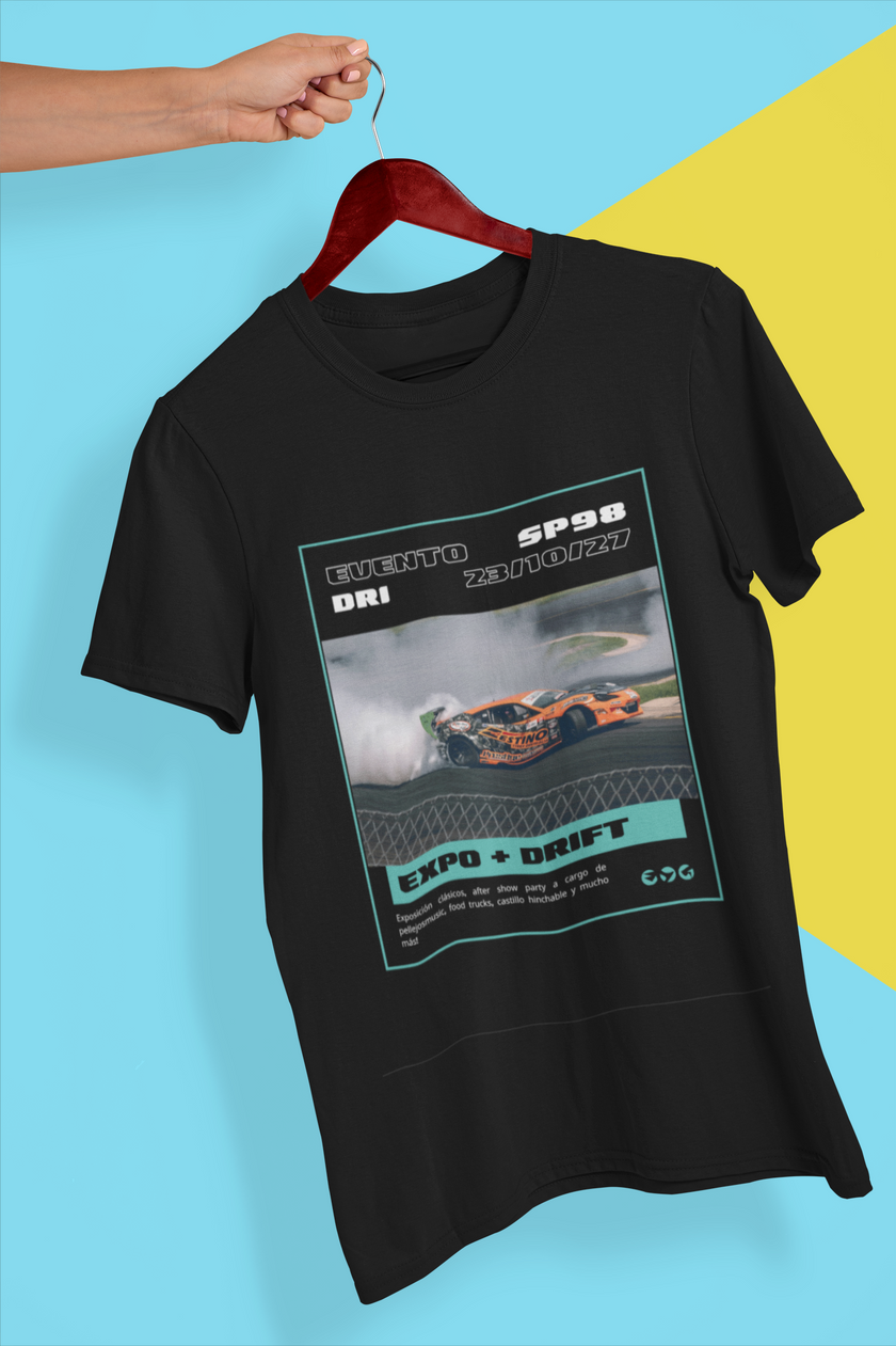 Camiseta automovilismo personalizada