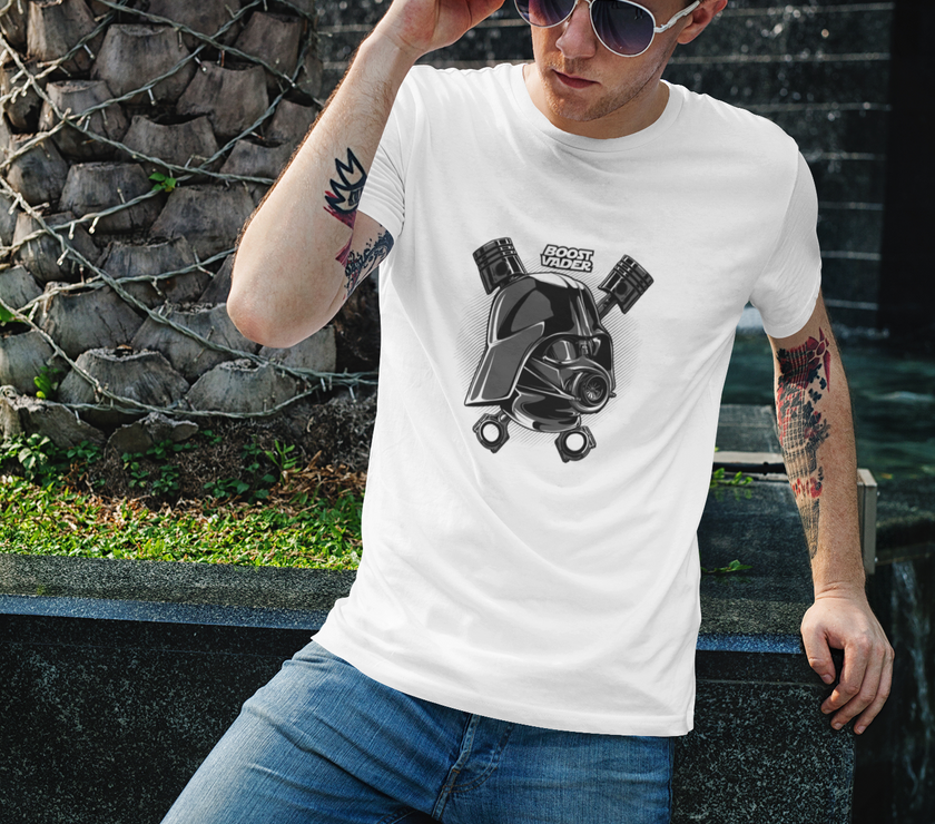 Camiseta hombre manga corta BOOST VADER