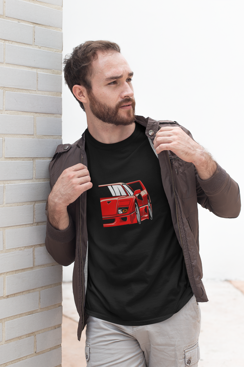 Camiseta hombre manga corta FERRARI F40