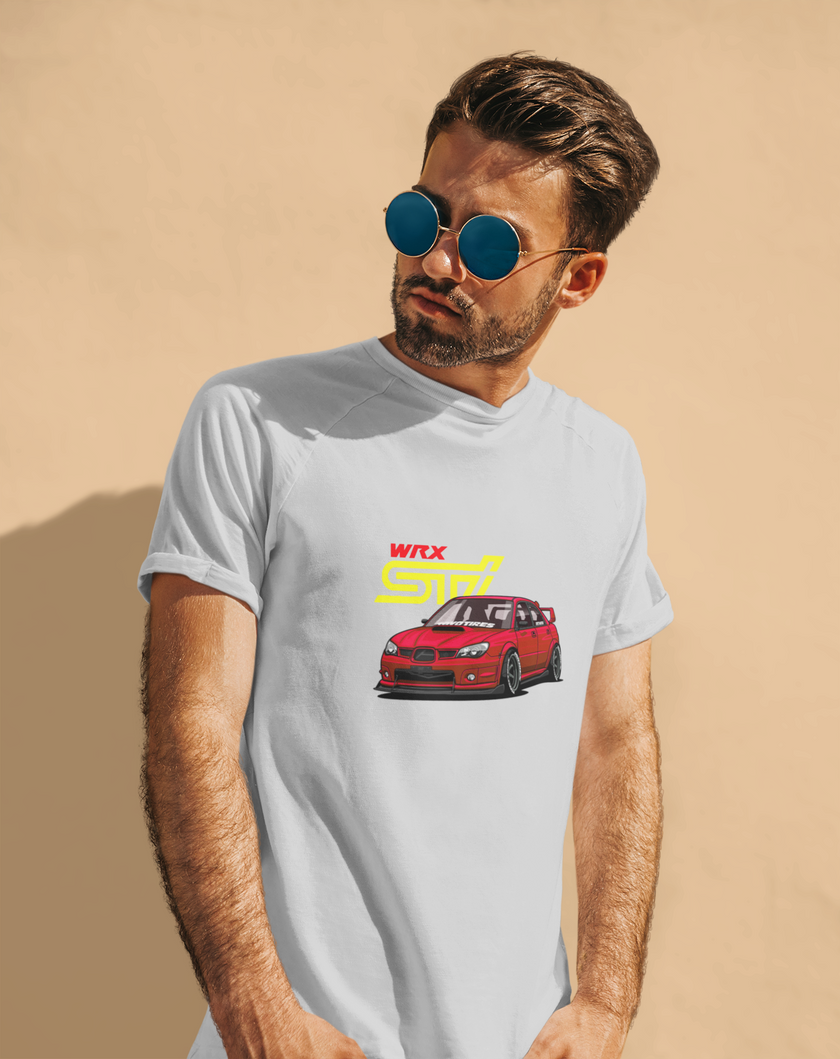 Camiseta hombre manga corta SUBARU IMPREZA WRX STI