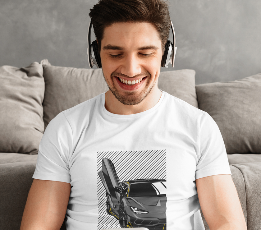 Camiseta hombre manga corta LAMBORGHINI AVENTADOR