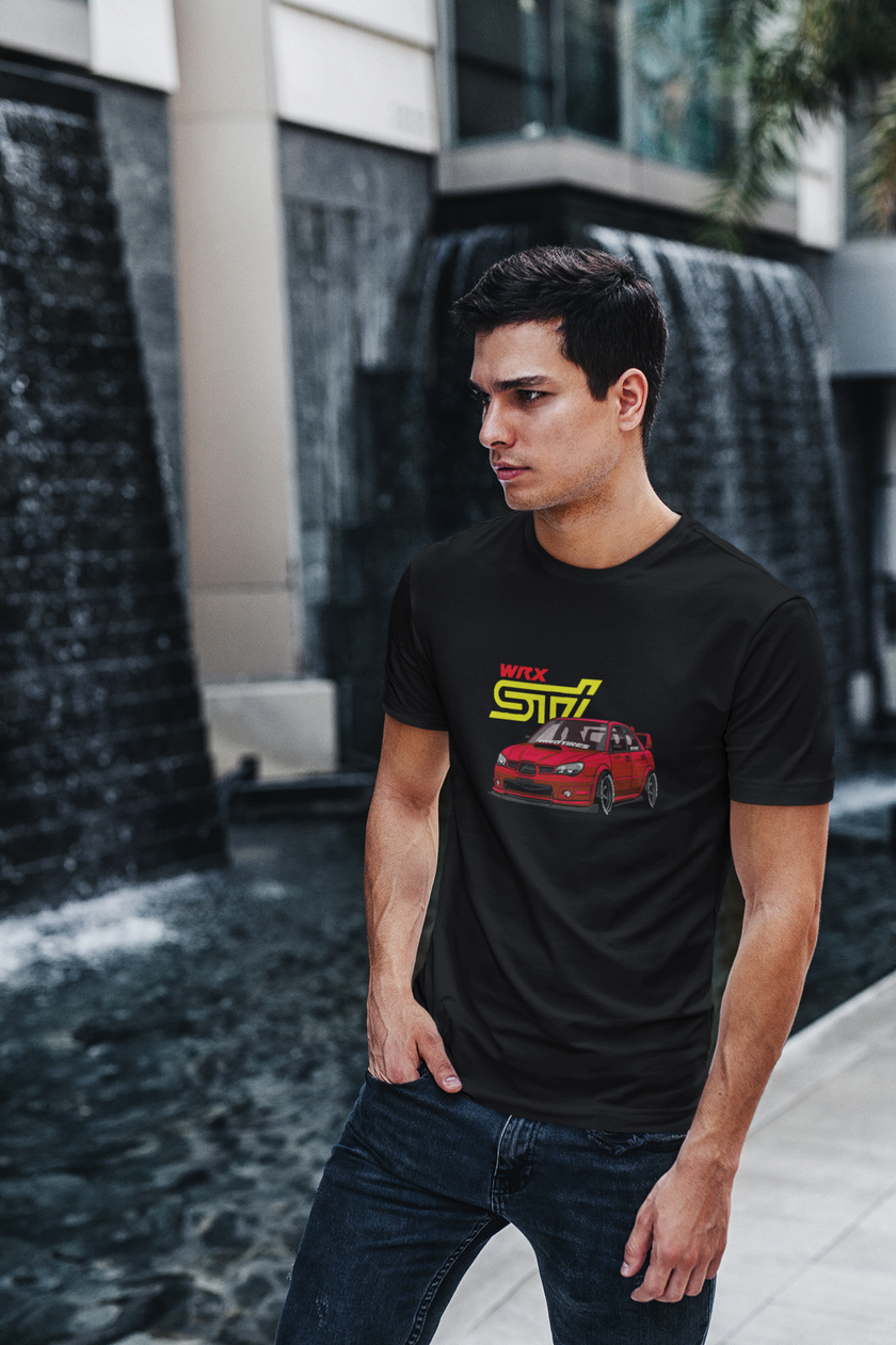 Camiseta hombre manga corta SUBARU IMPREZA WRX STI