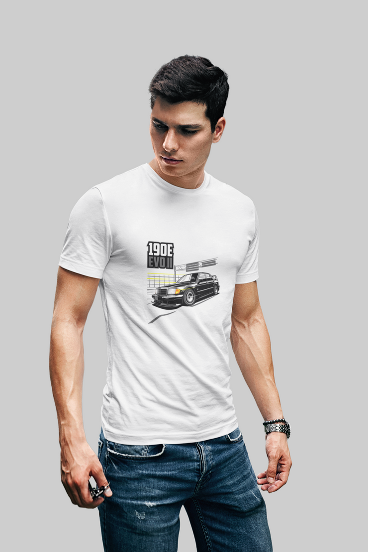 Camiseta hombre manga corta MERCEDES 190 EVOII